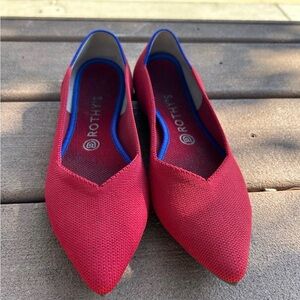 Rothy's Chili Red The Point Women's Flats